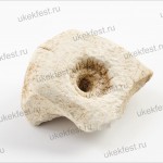 Каменная литейная форма для изготовления свинцовых грузиков-пломб.